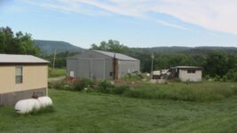 junky-trailers-above-road-Newton-County-AR-IMG_7921-scaled